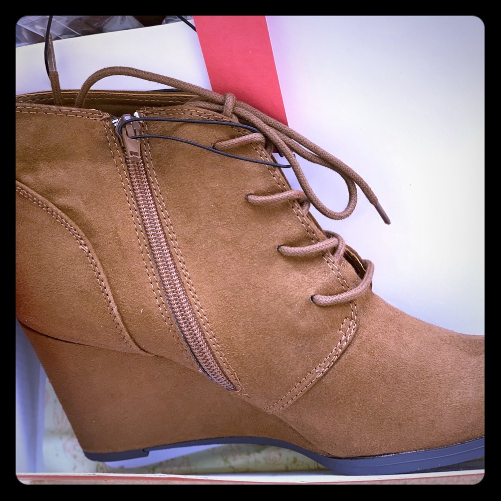 Tan Booties